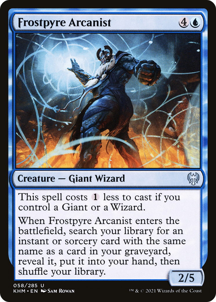 Frostpyre Arcanist (KHM-058) [Kaldheim]