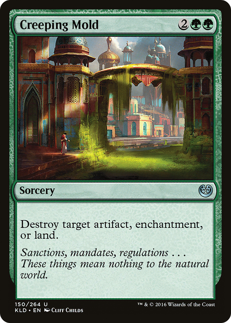 Creeping Mold (KLD-150) [Kaladesh] Foil