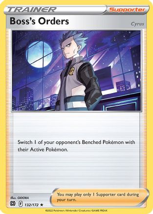 Boss's Orders [Cyrus] (132/172) [Deck Exclusives] - Rare