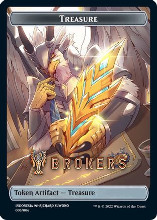 Treasure Token (Brokers) [SEA Exclusive] (SNC-005/006) [Streets of New Capenna]