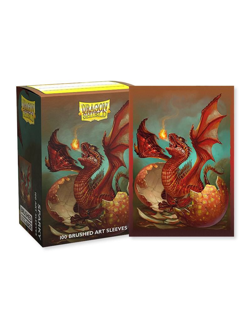 Dragon Shield - Brushed Art Standard Sleeves - Sparky
