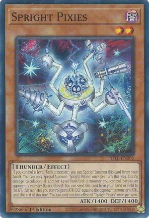Spright Pixies (Common) (POTE-EN005) - Power of the Elements 1st Edition
