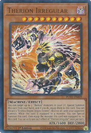 Therion Irregular (Ultra Rare) (POTE-EN009) - Power of the Elements 1st Edition