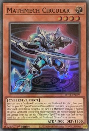 Mathmech Circular (Super Rare) (POTE-EN028) - Power of the Elements Unlimited