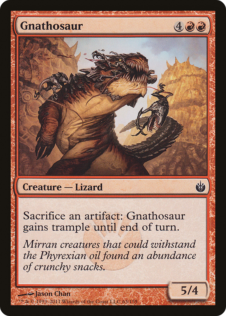 Gnathosaur (MBS-063) [Mirrodin Besieged]