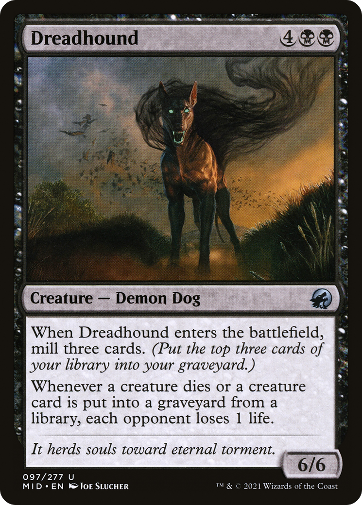 Dreadhound (MID-097) [Innistrad: Midnight Hunt]