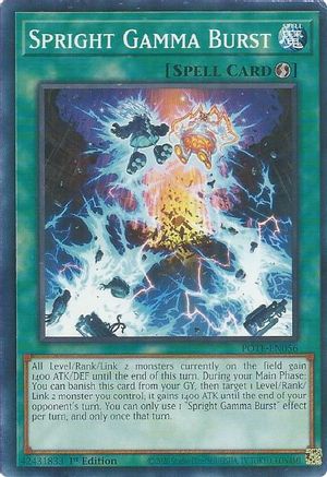 Spright Gamma Burst (Common) (POTE-EN056) - Power of the Elements Unlimited