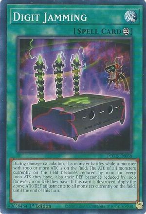 Digit Jamming (Common) (POTE-EN068) - Power of the Elements Unlimited