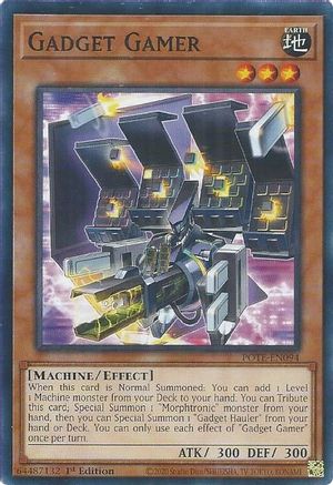 Gadget Gamer (Common) (POTE-EN094) - Power of the Elements 1st Edition