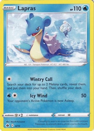 Lapras (006/015) [McDonalds Promos 2022] - Promo