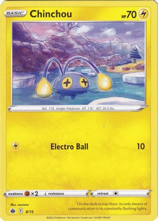 Chinchou (008/015) [McDonalds Promos 2022] - Promo
