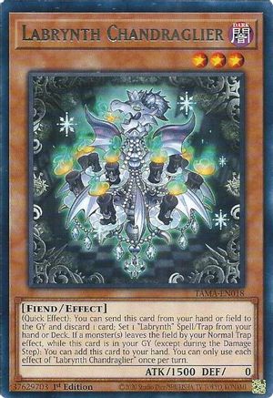 Labrynth Chandraglier (Rare) (TAMA-EN018) - Tactical Masters 1st Edition
