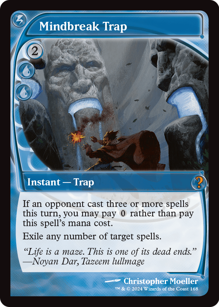 Mindbreak Trap (Future Sight) (MB2-168) [Mystery Booster 2] Foil