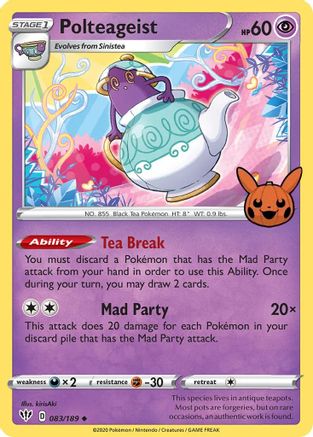 Polteageist (083/189) [Trick or Trade BOOster Bundle] - Promo