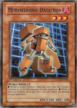 Morphtronic Datatron (Common) (CSOC-EN008) - Crossroads of Chaos 1st Edition