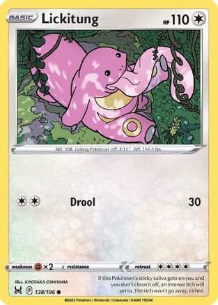 Lickitung (138/196) [SWSH11 Lost Origin] - Common