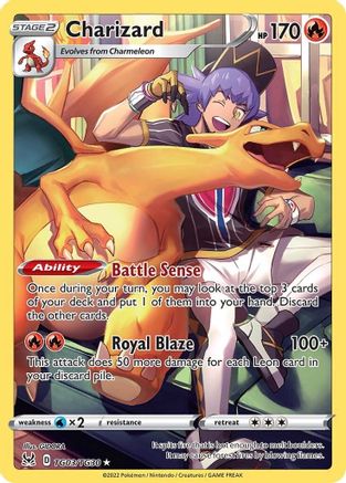 Charizard (TG03/TG30) [SWSH11 Lost Origin Trainer Gallery] Holofoil - Ultra Rare