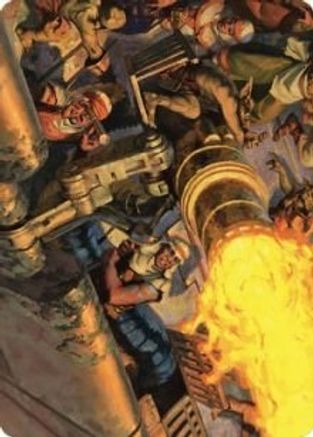 Mana Cannons Art Card (ASDMU-036) [Art Series: Dominaria United]