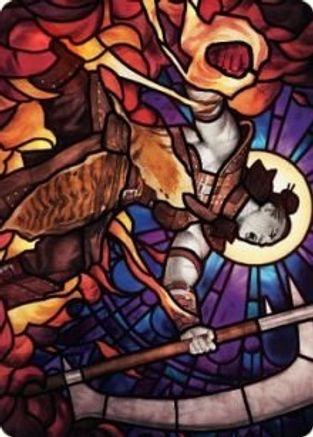 Garna, Bloodfist of Keld Art Card (ASDMU-071) [Art Series: Dominaria United]
