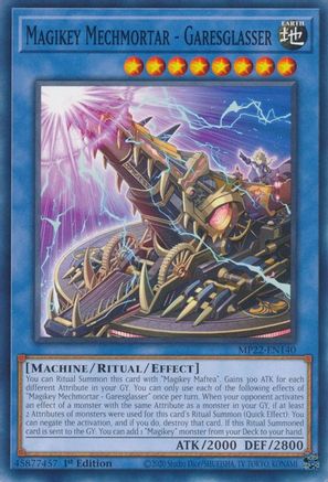Magikey Mechmortar - Garesglasser (Common) (MP22-EN140) - 2022 Tin of the Pharaoh's Gods 1st Edition