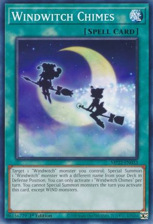 Windwitch Chimes (Common) (MP22-EN033) - 2022 Tin of the Pharaoh's Gods 1st Edition