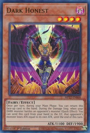 Dark Honest (Ultra Rare) (MP22-EN068) - 2022 Tin of the Pharaoh's Gods 1st Edition
