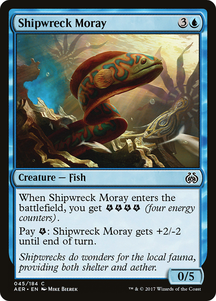 Shipwreck Moray (AER-045) [Aether Revolt] Foil