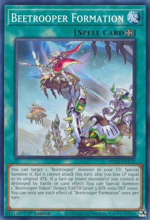 Beetrooper Formation (Common) (MP22-EN178) - 2022 Tin of the Pharaoh's Gods 1st Edition