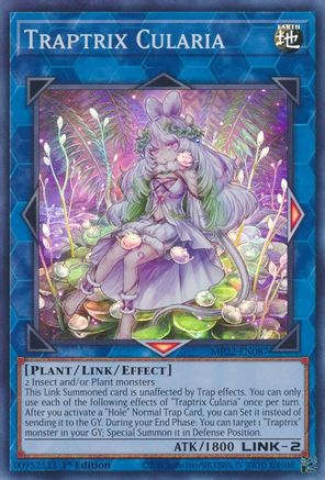 Traptrix Cularia (Super Rare) (MP22-EN087) - 2022 Tin of the Pharaoh's Gods 1st Edition