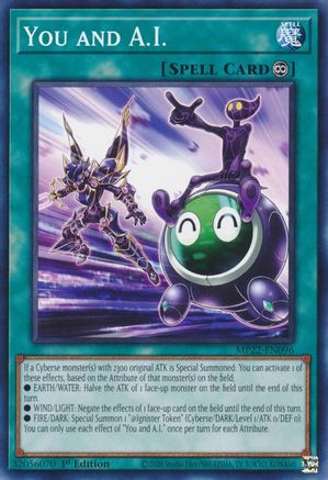 You and A.I. (Common) (MP22-EN096) - 2022 Tin of the Pharaoh's Gods 1st Edition