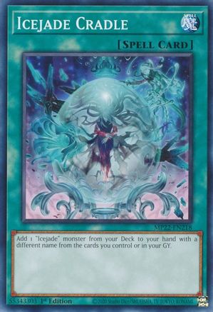 Icejade Cradle (Common) (MP22-EN218) - 2022 Tin of the Pharaoh's Gods 1st Edition