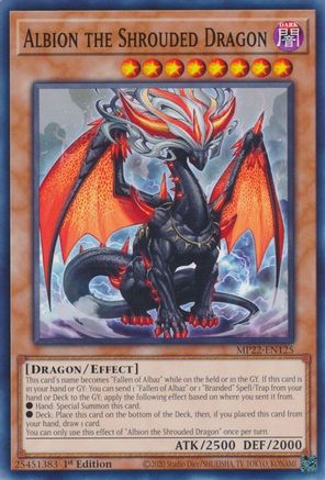Albion the Shrouded Dragon (Common) (MP22-EN125) - 2022 Tin of the Pharaoh's Gods 1st Edition