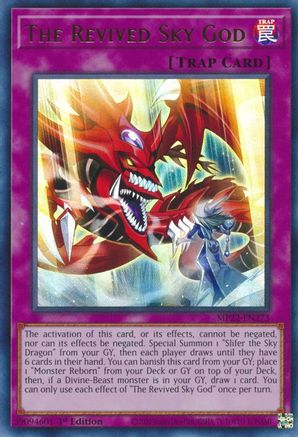 The Revived Sky God (Ultra Rare) (MP22-EN273) - 2022 Tin of the Pharaoh's Gods 1st Edition