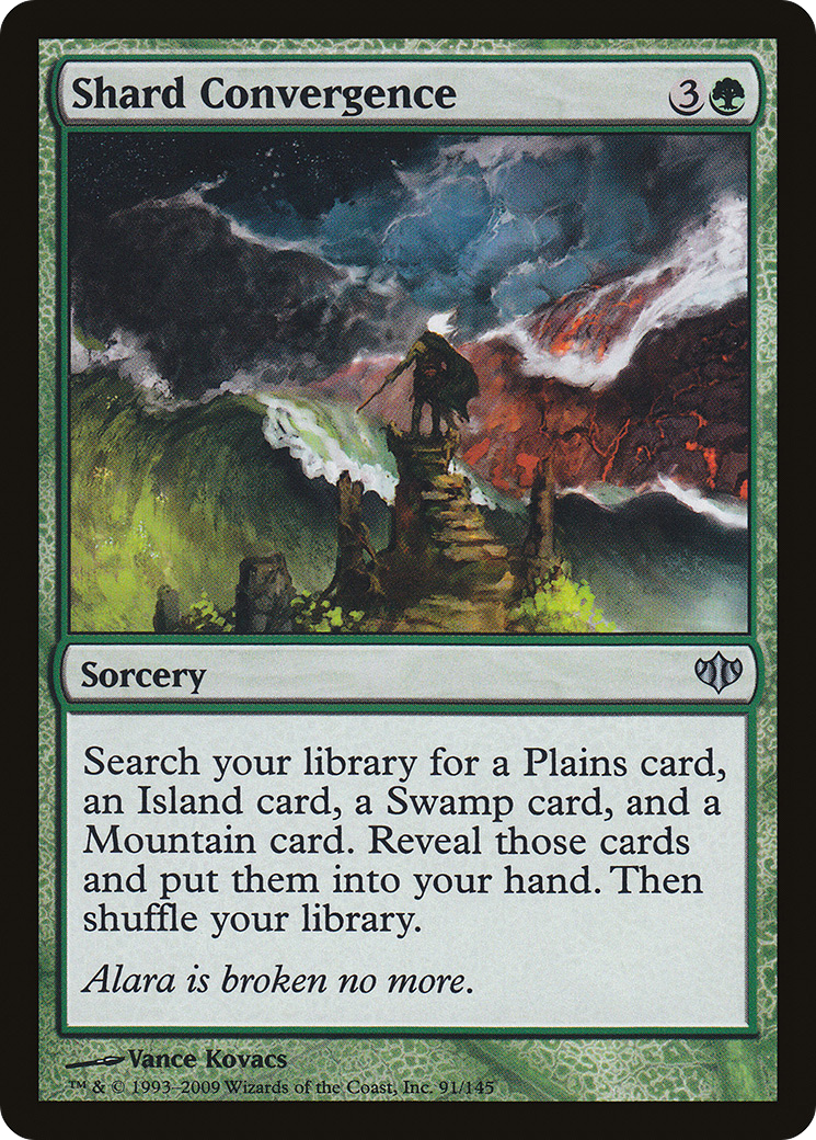 Shard Convergence (CON-091) [Conflux] Foil
