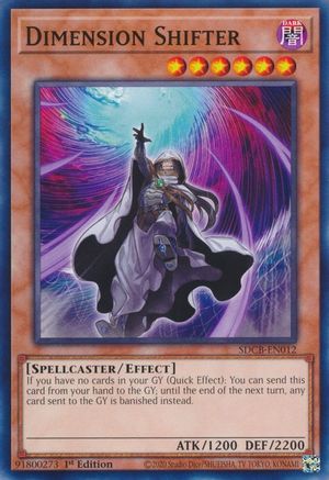 Dimension Shifter (Common) (SDCB-EN012) - Structure Deck: Legend of the Crystal Beasts 1st Edition
