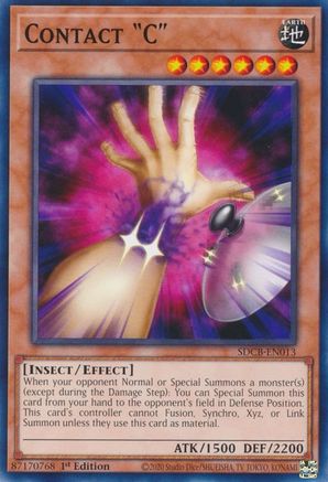 Contact "C" (Common) (SDCB-EN013) - Structure Deck: Legend of the Crystal Beasts 1st Edition