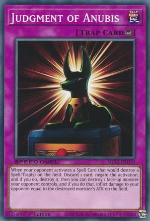 Judgment of Anubis (Common) (SGX2-END19) - Speed Duel GX: Midterm Paradox 1st Edition