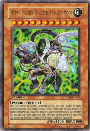Hyper Psychic Blaster/Assault Mode (Ultra Rare) (CRMS-EN020) - Crimson Crisis Unlimited