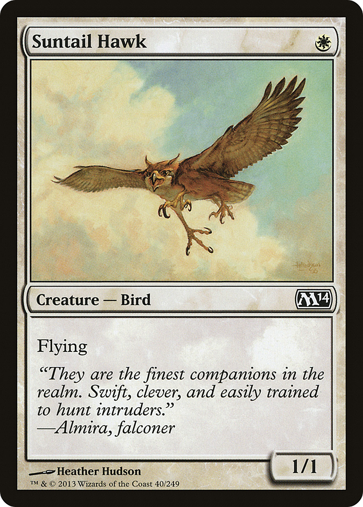 Suntail Hawk (M14-040) [Magic 2014] Foil