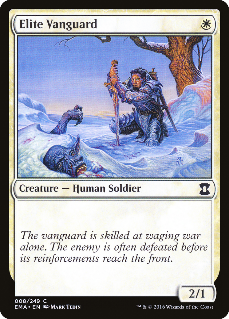 Elite Vanguard (EMA-008) [Eternal Masters] Foil