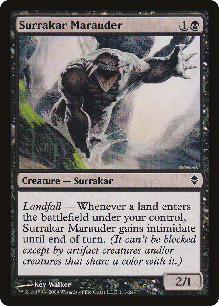 Surrakar Marauder (ZEN-113) [Zendikar] Foil