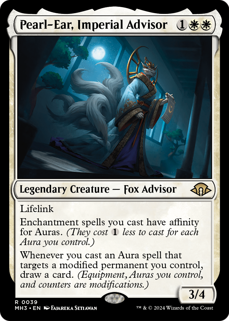 Pearl-Ear, Imperial Advisor (MH3-039) [Modern Horizons 3] Foil