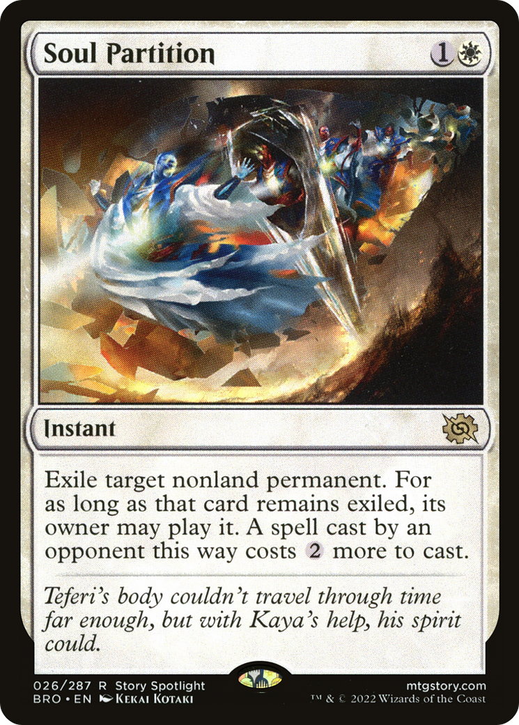 Soul Partition (BRO-026) [The Brothers' War] Foil