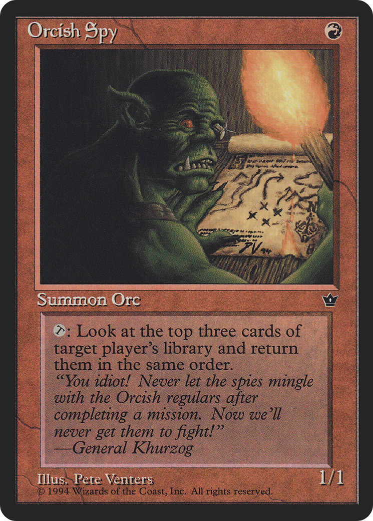 Orcish Spy (Venters) [Fallen Empires]