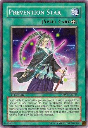 Prevention Star (Common) (CRMS-EN045) - Crimson Crisis 1st Edition