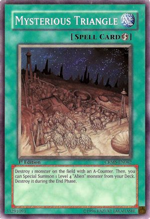 Mysterious Triangle (Common) (CRMS-EN062) - Crimson Crisis Unlimited