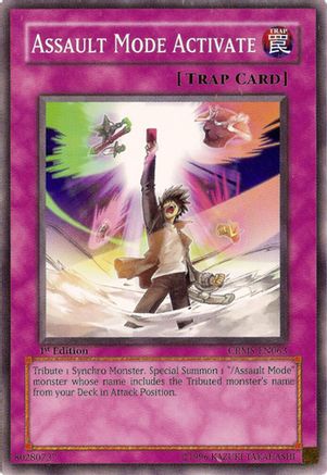 Assault Mode Activate (Common) (CRMS-EN063) - Crimson Crisis Unlimited