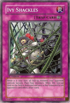Ivy Shackles (Common) (CRMS-EN070) - Crimson Crisis 1st Edition