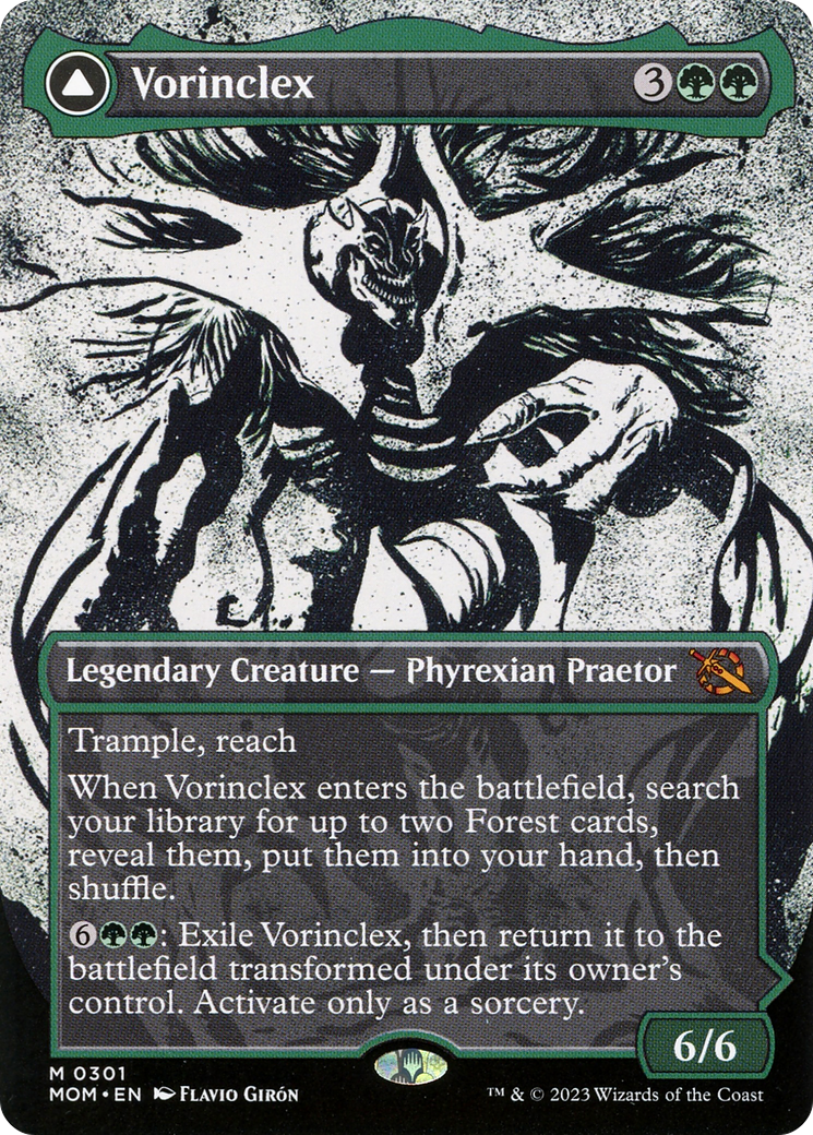 Vorinclex (Showcase) (MOM-301) (Borderless) [March of the Machine]