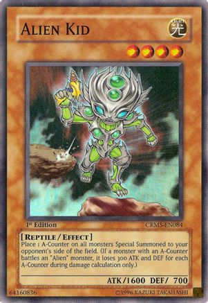 Alien Kid (Super Rare) (CRMS-EN084) - Crimson Crisis 1st Edition